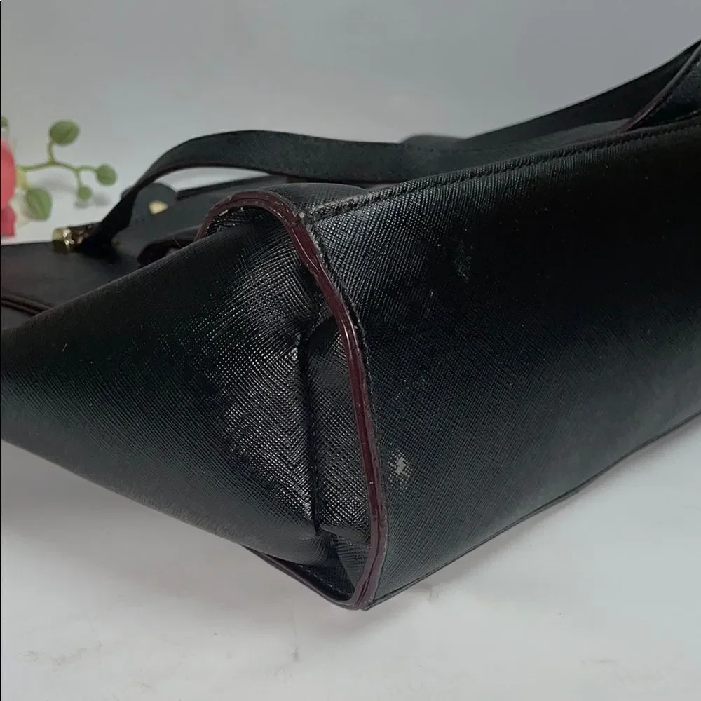 Elegant Kate Landry Black Tote Work Bag